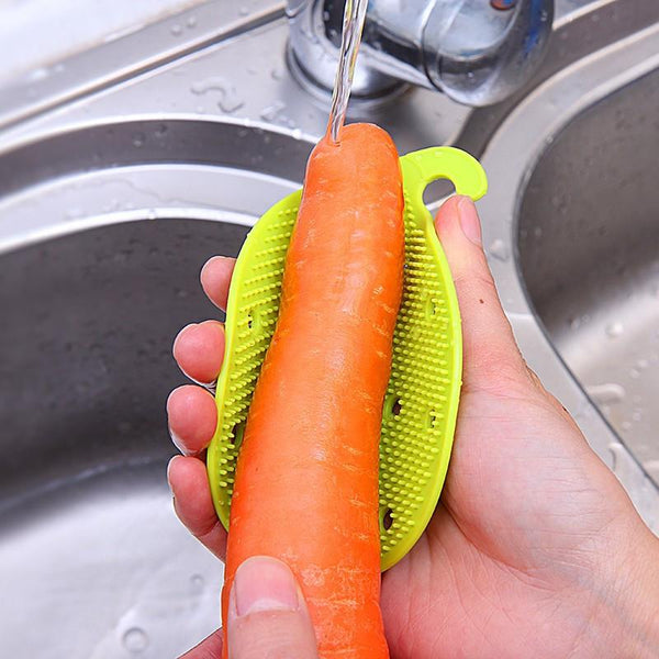 Multi-functional Fruit/Vegetable Brush