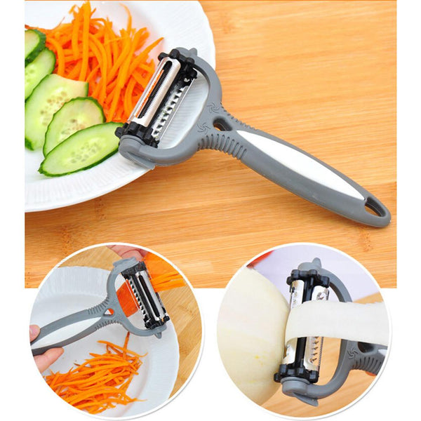 Multifunctional Peeler Gadget For Vegetables and Fruit